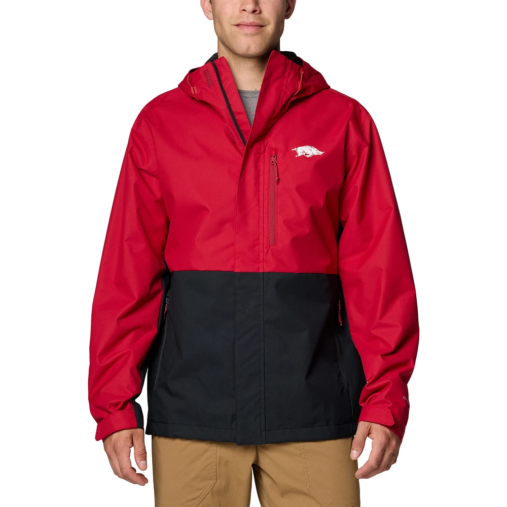 Men's Columbia Cardinal Arkansas Razorbacks Field Bound Omni-Tech™ Full-Zip Jacket