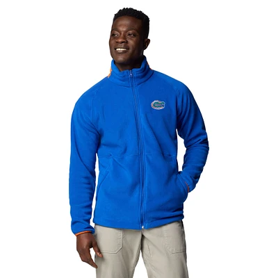 Men's Columbia Royal Florida Gators Flanker IV Fleece Raglan Full-Zip Jacket