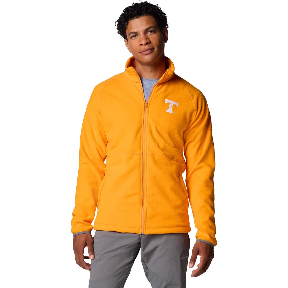 Men's Columbia Tennessee Orange Tennessee Volunteers Flanker IV Fleece Raglan Full-Zip Jacket