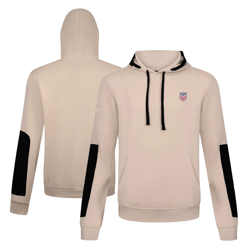 Men's Levelwear Tan USMNT Pullover Hoodie