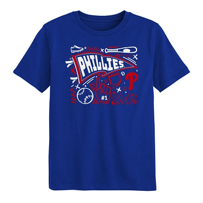 Preschool Royal Philadelphia Phillies Ball Park Fun T-Shirt