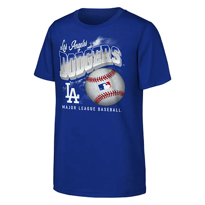 Youth Royal Los Angeles Dodgers Outta Here T-Shirt