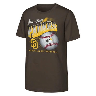 Youth Brown San Diego Padres Outta Here T-Shirt