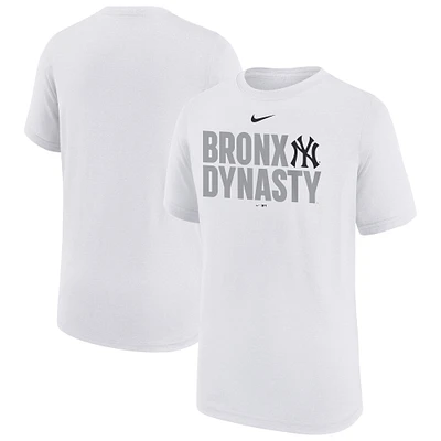 Youth Nike White New York Yankees Performance Local Legend T-Shirt