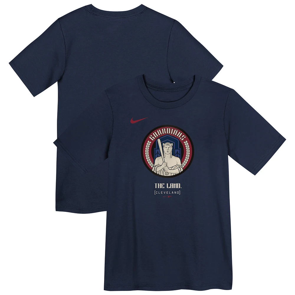 Preschool Nike Navy Cleveland Guardians City Connect T-Shirt