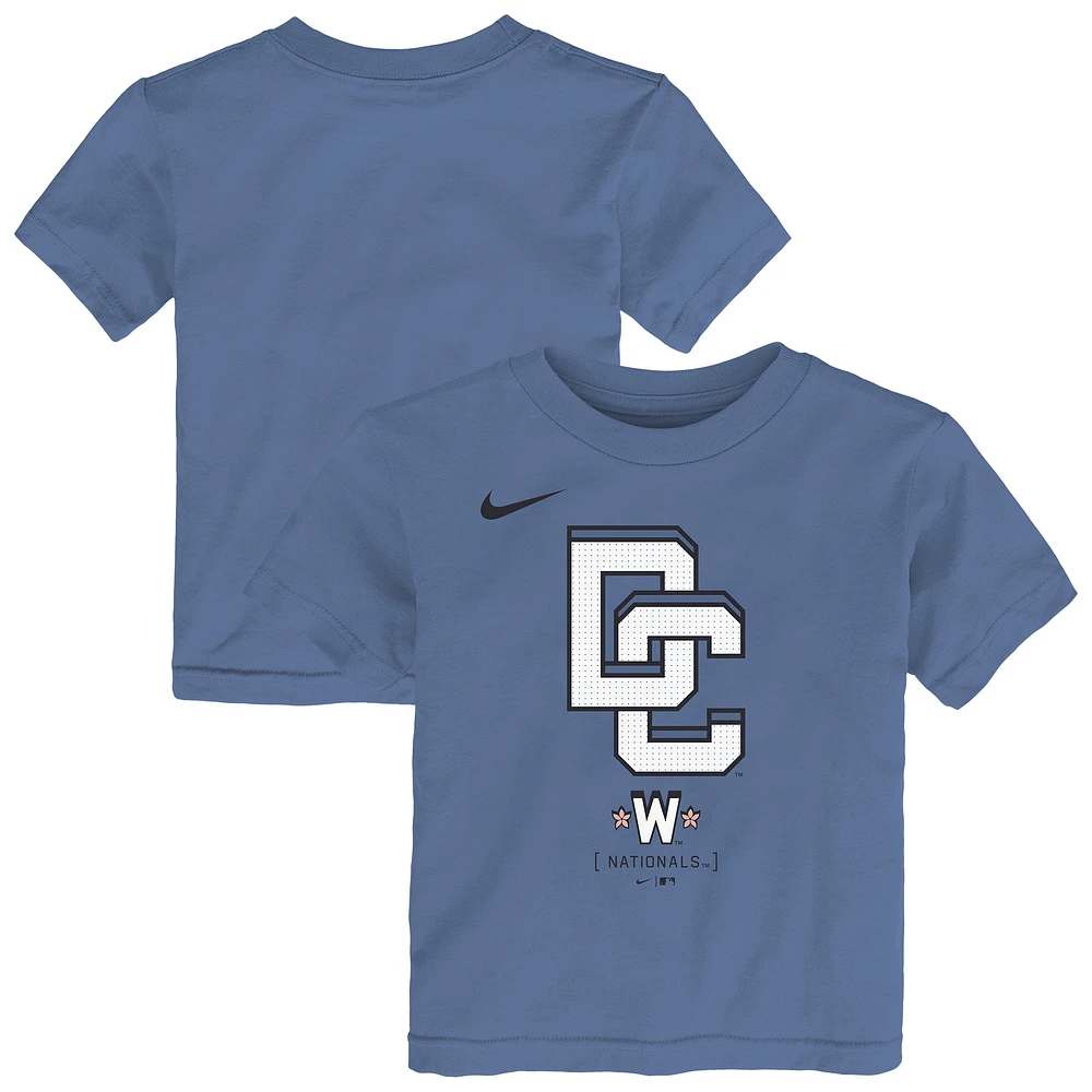 Toddler Nike Blue Washington Nationals 2025 City Connect T-Shirt