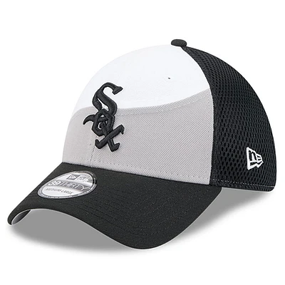 Men's New Era Gray/Black Chicago White Sox 2025 Spring Training 39THIRTY Flex Hat