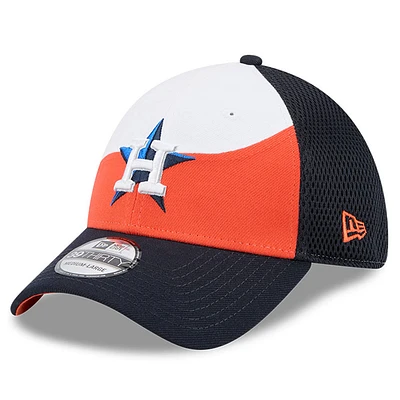 Men's New Era Orange/Navy Houston Astros 2025 Spring Training 39THIRTY Flex Hat