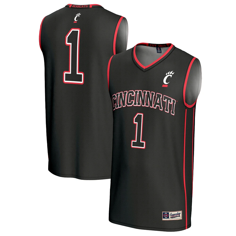 Unisex GameDay Greats #1 Cincinnati Bearcats Lightweight Basketball Fashion Jersey