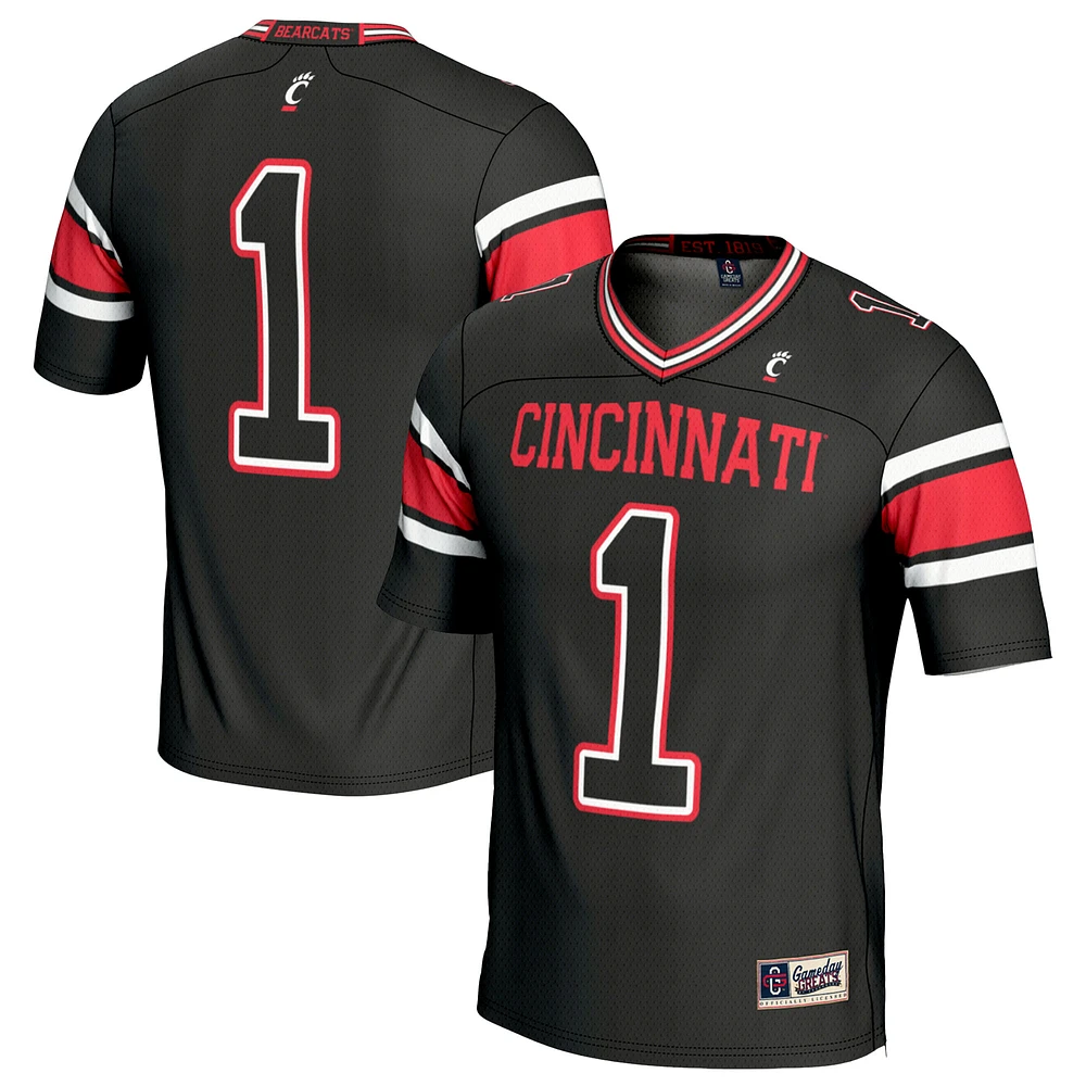 Unisex GameDay Greats #1 Cincinnati Bearcats Lightweight Football Fashion Jersey