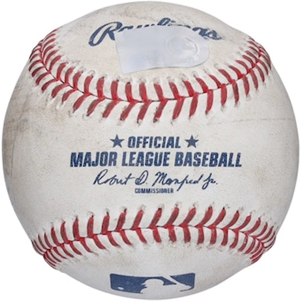 CJ Abrams Washington Nationals Game-Used Baseball vs. Baltimore Orioles on May 8, 2024 - RBI Single