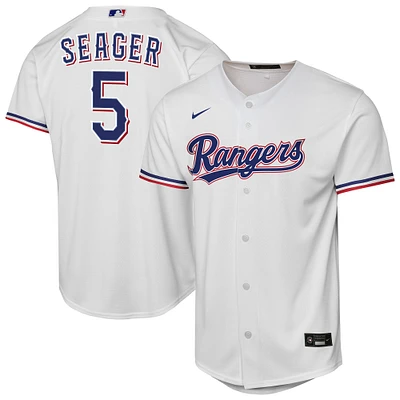 Youth Nike Corey Seager White Texas Rangers Home Replica Player Jersey