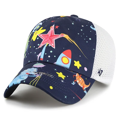 Youth '47 Navy Dallas Cowboys Space Dino Adjustable Hat