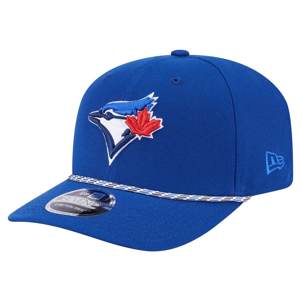 Men's New Era Royal Toronto Blue Jays Multi-Rope 9SEVENTY Stretch-Snap Hat