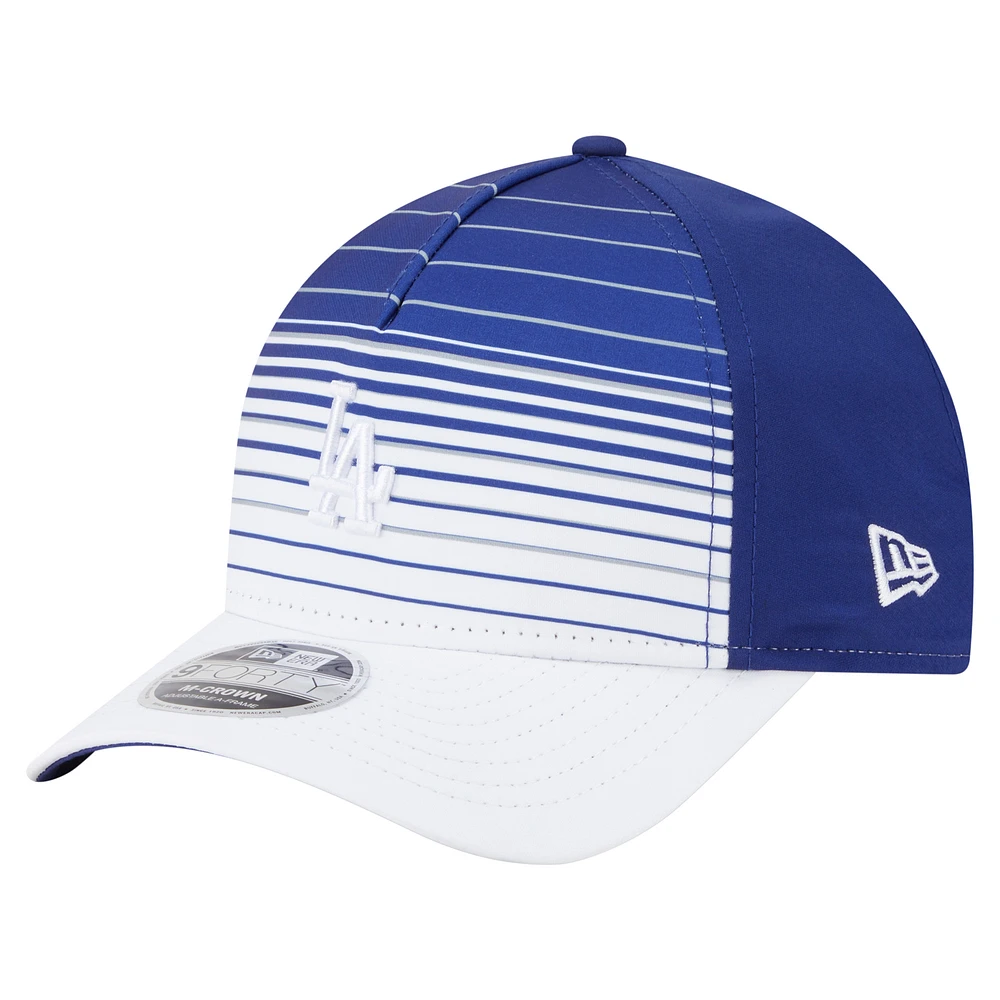 Men's New Era Royal Los Angeles Dodgers Gradient 9FORTY M-Crown Adjustable Hat