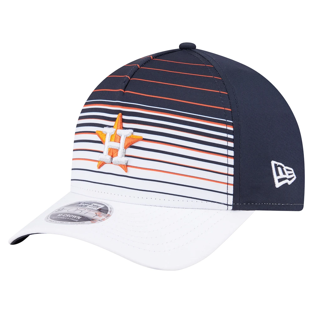 Men's New Era Navy Houston Astros Gradient 9FORTY M-Crown Adjustable Hat