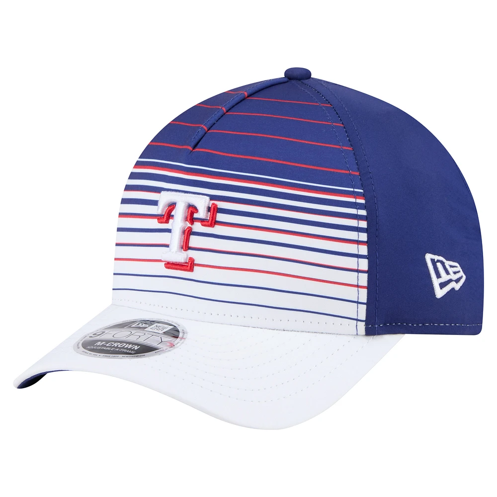 Men's New Era Royal Texas Rangers Gradient 9FORTY M-Crown Adjustable Hat