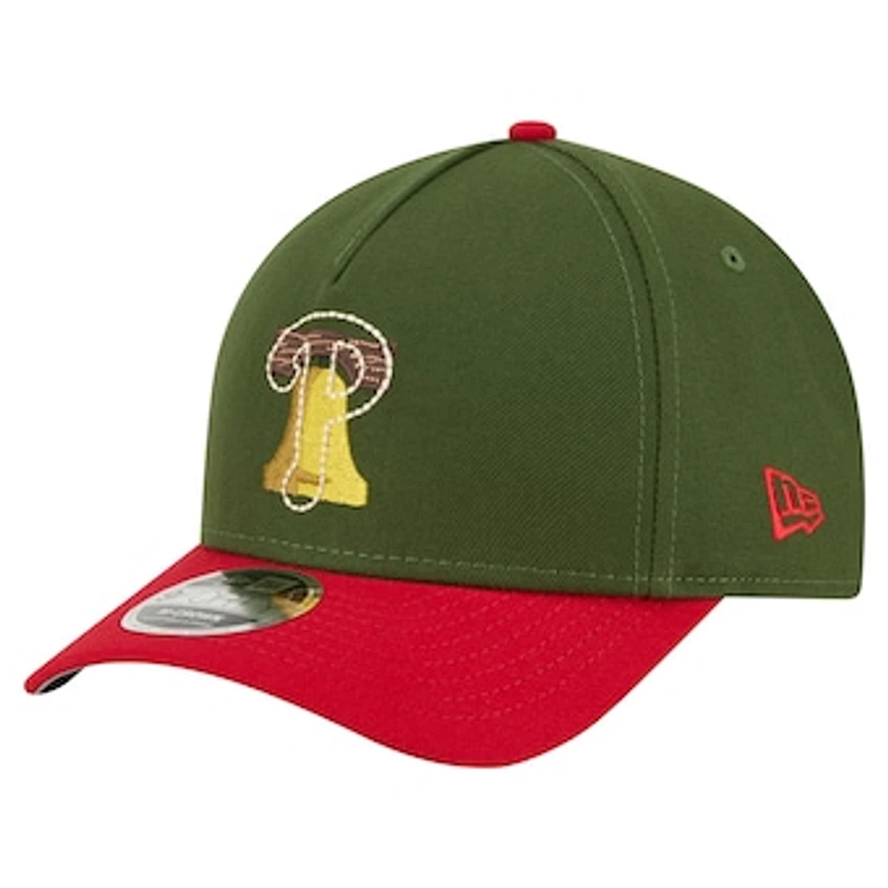 Men's New Era Dark Green Philadelphia Phillies City Feature 9FORTY A-Frame Adjustable Hat