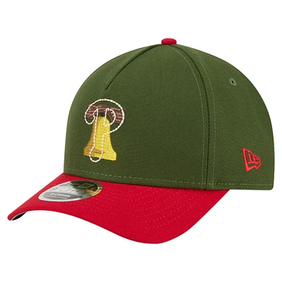 Men's New Era Dark Green Philadelphia Phillies City Feature 9FORTY A-Frame Adjustable Hat