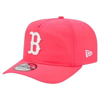 Men's New Era Pink Boston Red Sox Everyday Golfer Adjustable Hat