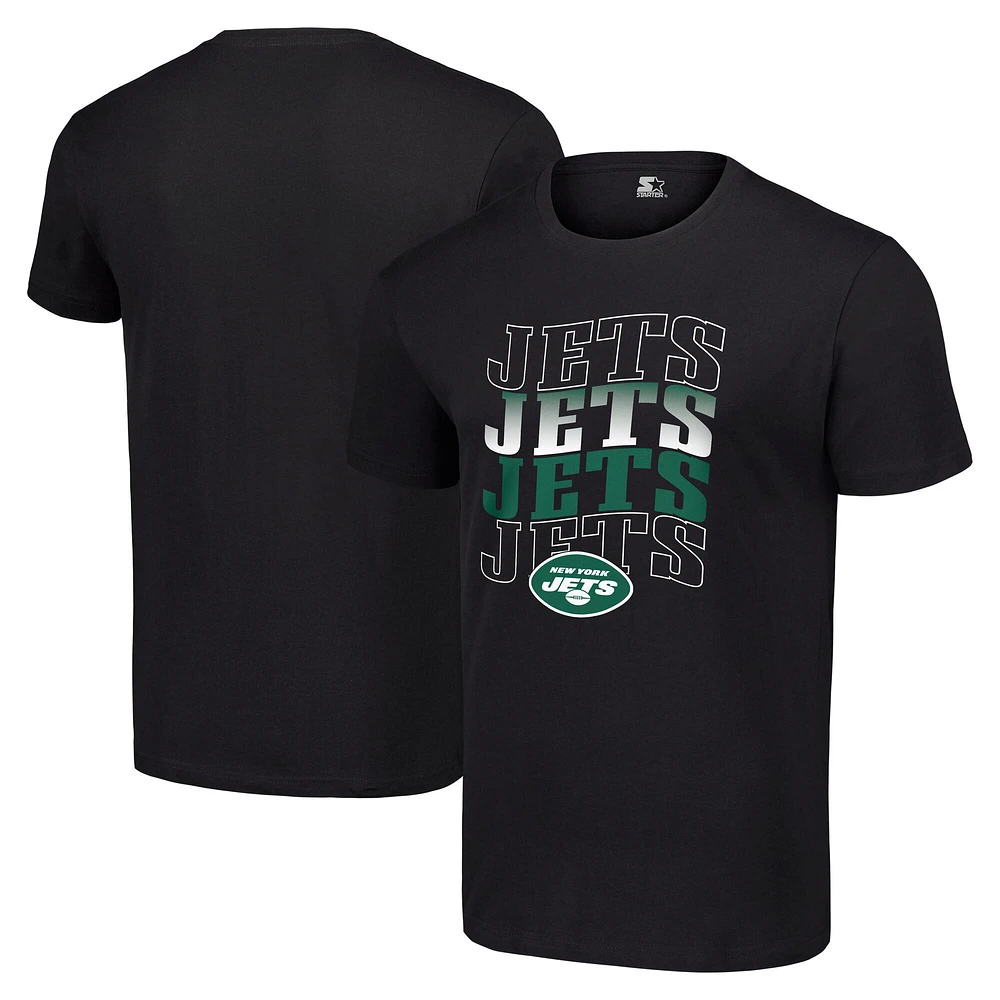 Men's Starter New York Jets Four Name T-Shirt