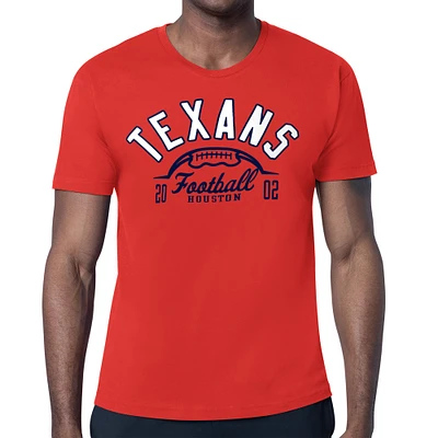 Men's Starter Houston Texans Half Ball Logo T-Shirt