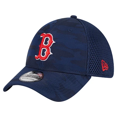 Men's New Era Navy Boston Red Sox Subtle Camo 39THIRTY Flex Hat