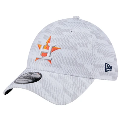 Men's New Era White Houston Astros Graded 39THIRTY Stretch Fit Hat