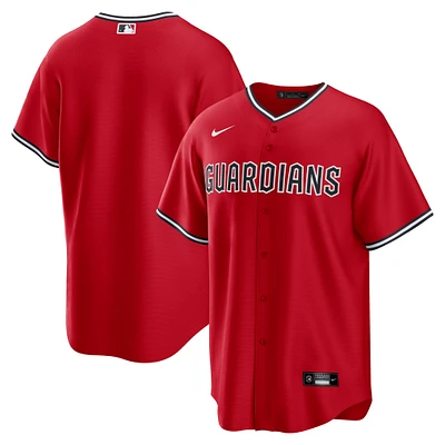 Men's Nike Red Cleveland Guardians Alternate 2 Replica Jersey