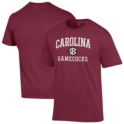 Men's Champion Garnet South Carolina Gamecocks Team T-Shirt