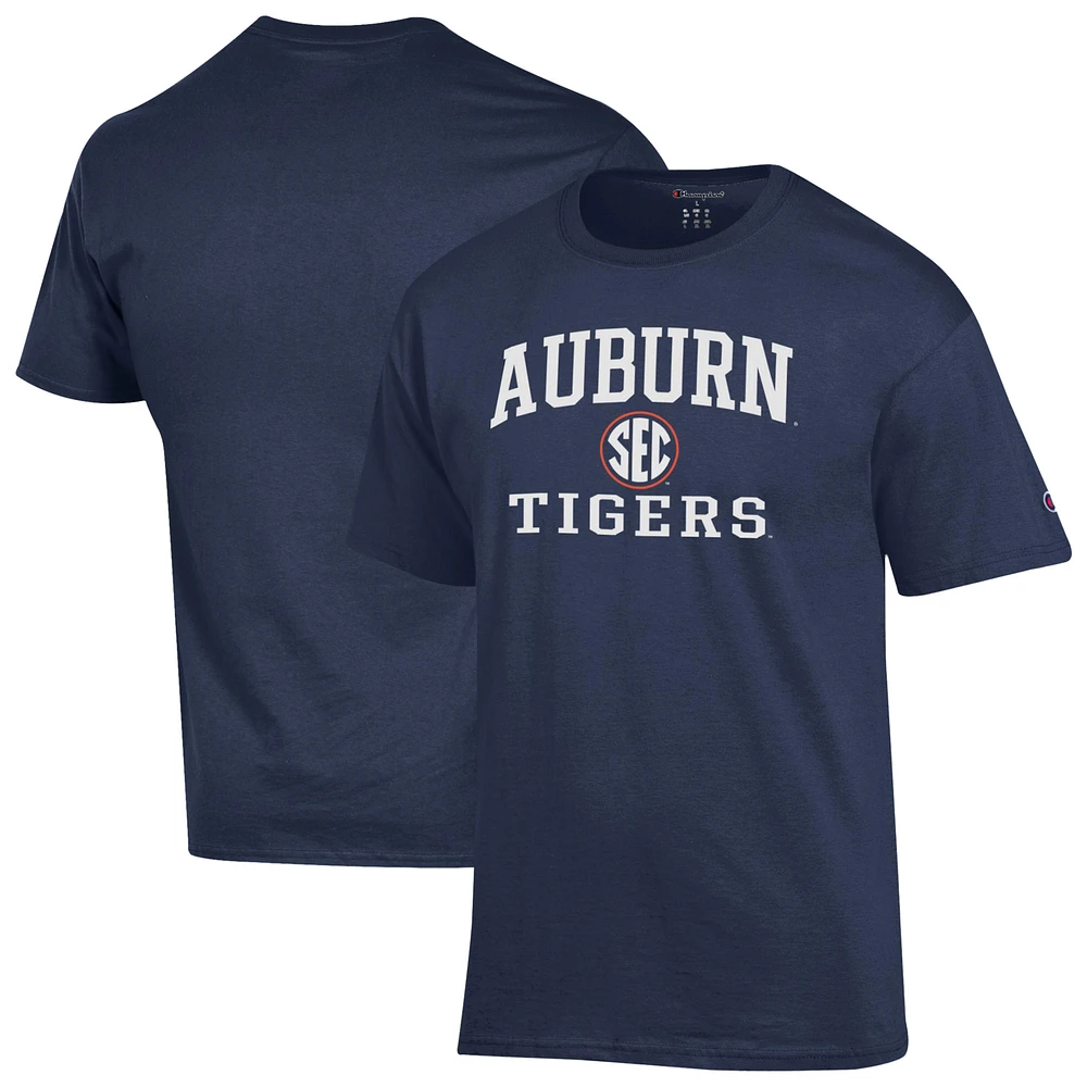 Men's Champion Navy Auburn Tigers Team T-Shirt