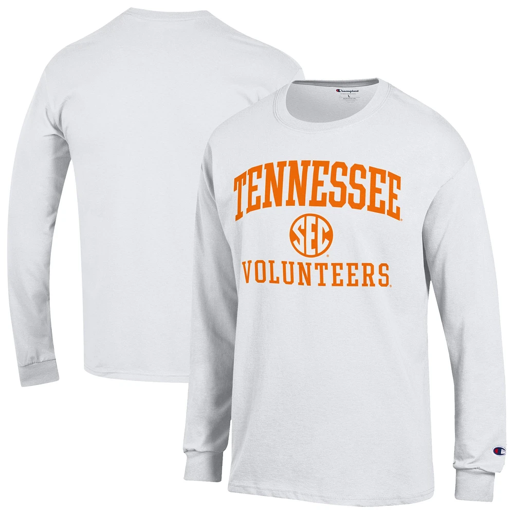 Men's Champion Tennessee Volunteers Team Long Sleeve T-Shirt