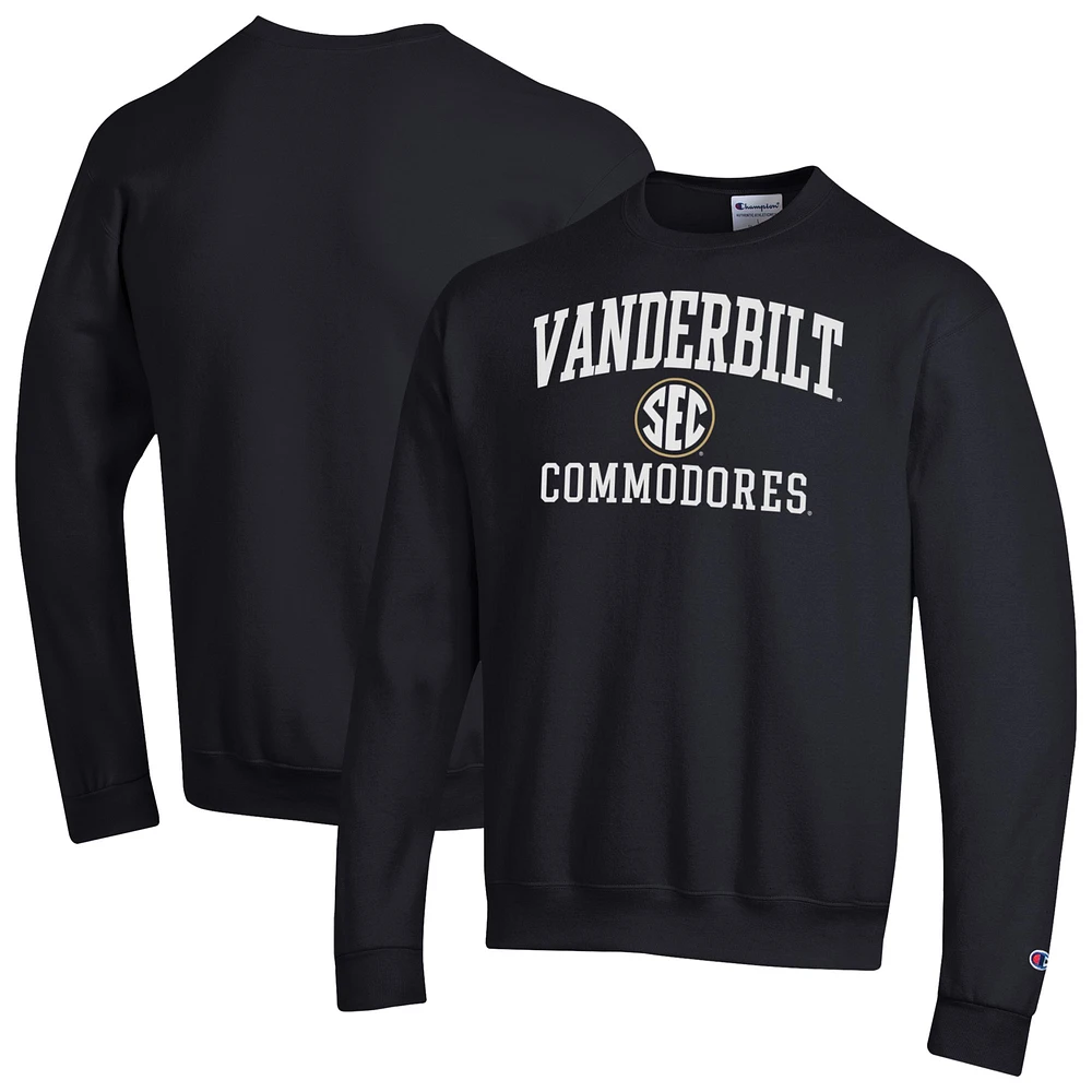 Men's Champion Vanderbilt Commodores Team Fleece Pullover Sweatshirt