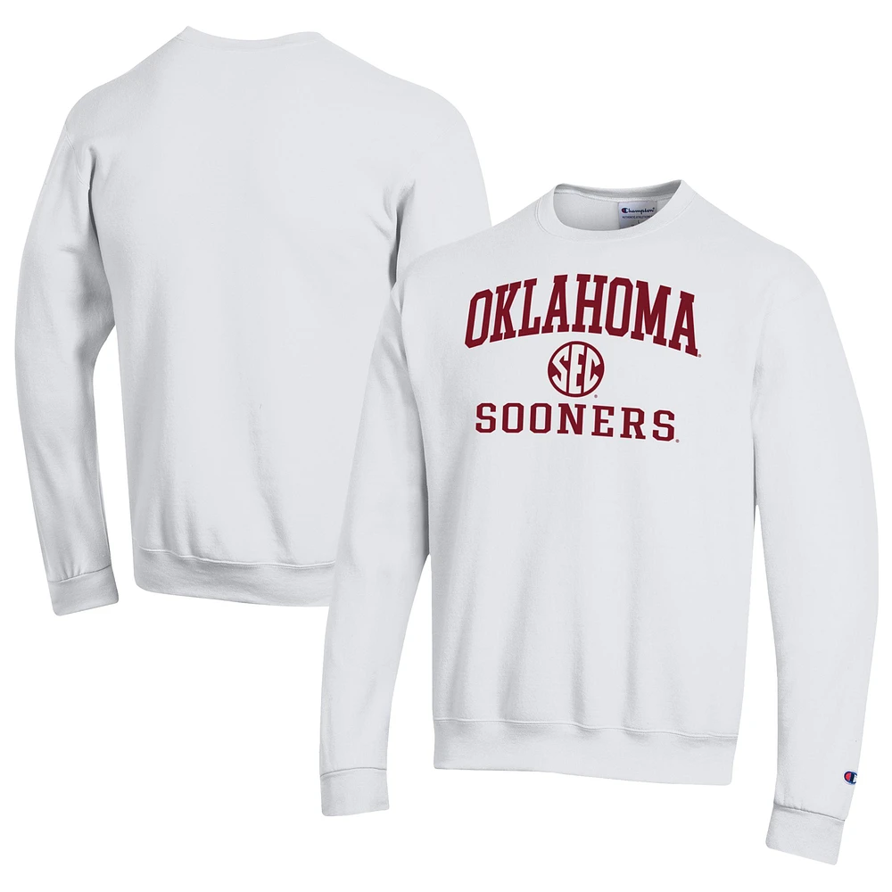 Men's Champion Oklahoma Sooners SEC Pullover Sweatshirt