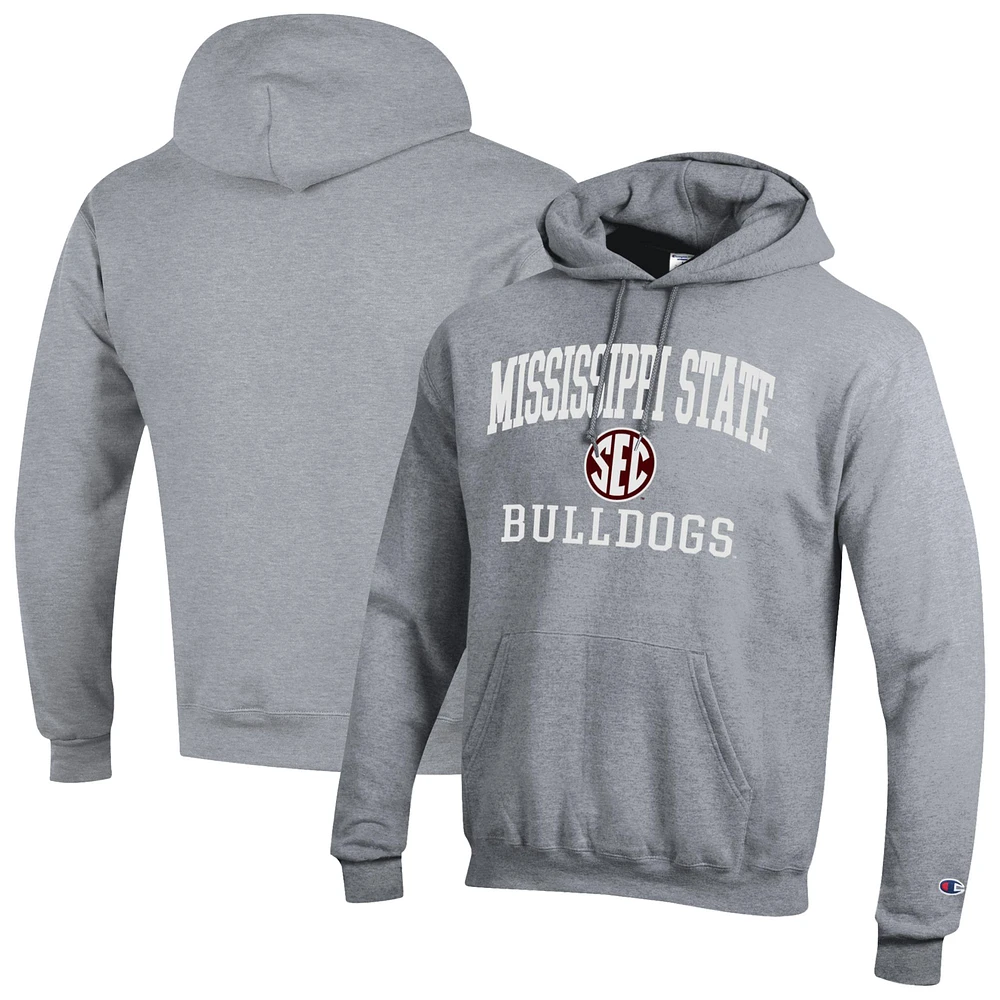 Men's Champion Mississippi State Bulldogs Team Fleece Pullover Hoodie
