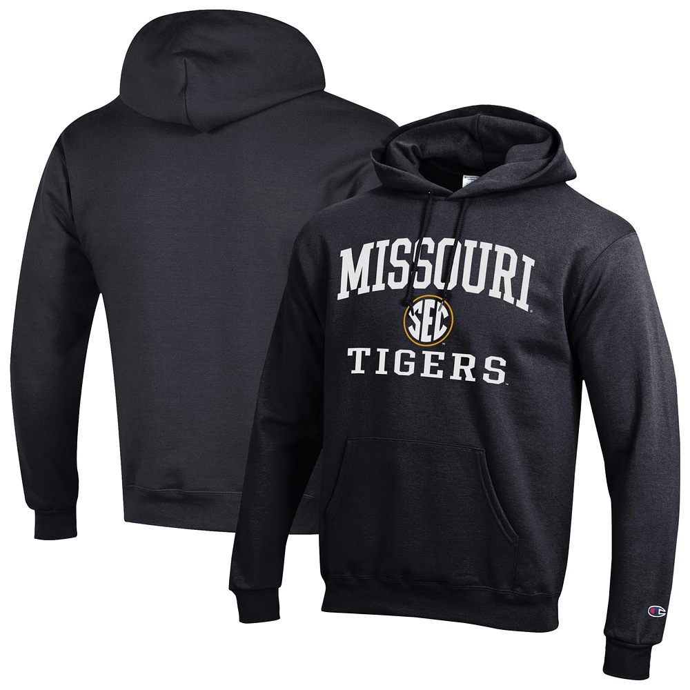 Men's Champion Missouri Tigers Team Fleece Pullover Hoodie