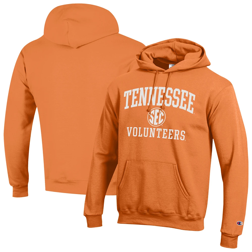 Men's Champion Tennessee Orange Volunteers Team Fleece Pullover Hoodie