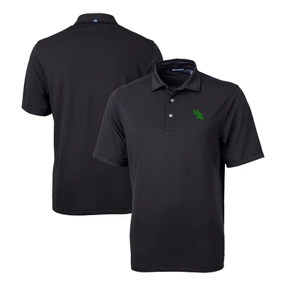 Men's Cutter & Buck North Texas Mean Green Virtue Eco Pique Recycled Polo