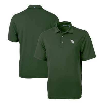 Men's Cutter & Buck Kelly Green North Texas Mean Virtue Eco Pique Recycled Polo