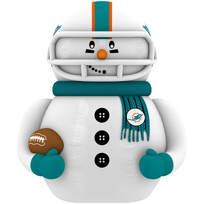 Miami Dolphins 7' Inflatable Snowman Player