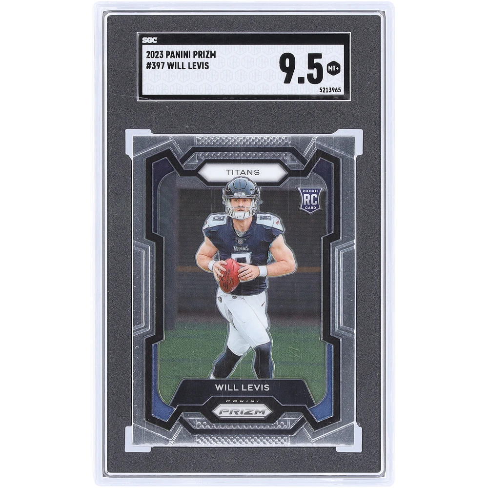 Will Levis Tennessee Titans 2023 Panini Prizm #397 SGC Authenticated 9.5 Rookie Card