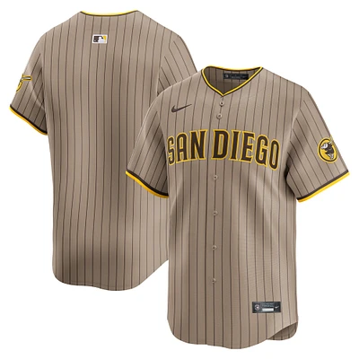 Men's Nike Khaki San Diego Padres Alternate Limited Jersey