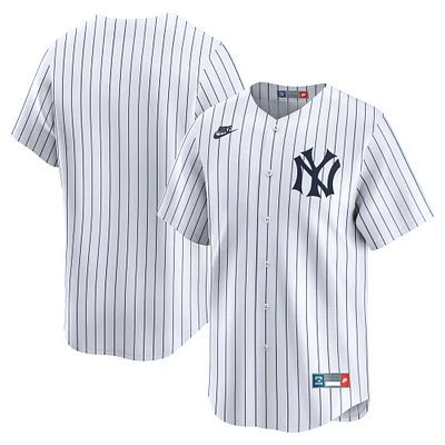 Men's Nike White New York Yankees Throwback Cooperstown Collection Limited Jersey