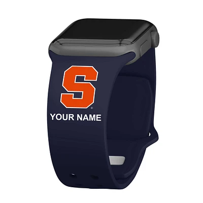 Syracuse Orange Personalized Silicone Apple Watch Band