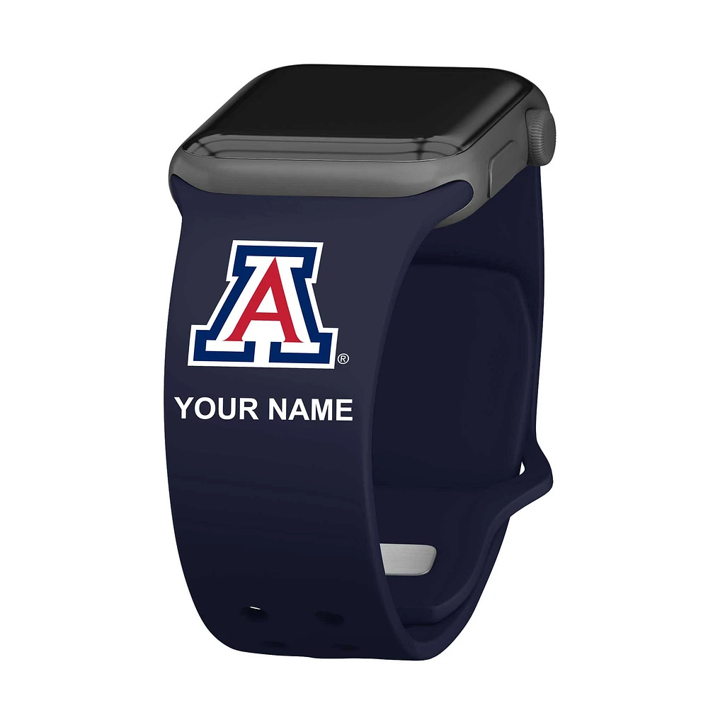Arizona Wildcats Personalized Silicone Apple Watch Band