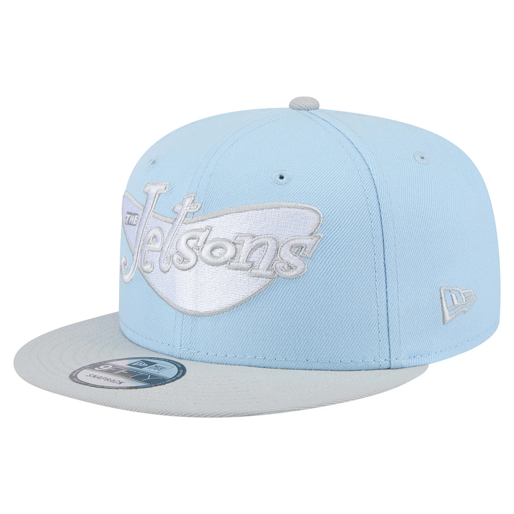 Men's New Era Light Blue/Gray The Jetsons Two-Tone 9FIFTY Snapback Hat