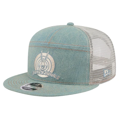 Men's New Era Bugs Bunny Denim Looney Tunes Denim 9FIFTY Snapback Hat