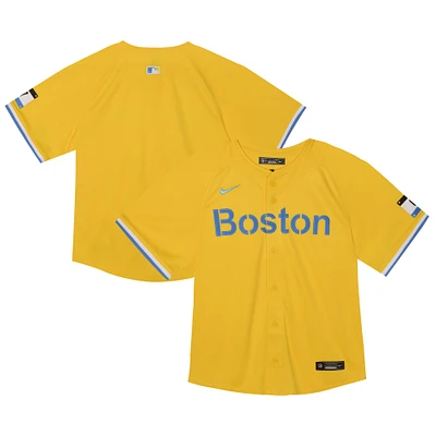 Toddler Nike Gold Boston Red Sox City Connect Limited Jersey