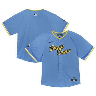 Toddler Nike Blue Milwaukee Brewers City Connect Team Limited Jersey