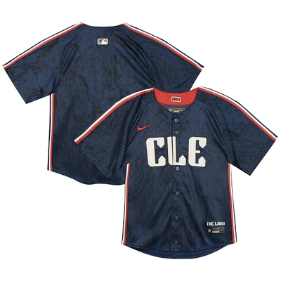 Toddler Nike Navy Cleveland Guardians City Connect Team Limited Jersey